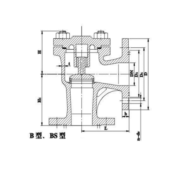 GBT589-93 Marine Cast Iron Flange check valve1.jpg